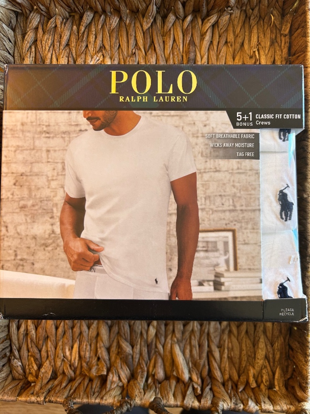 Polo Ralph Lauren classic fit crew T-Shirts(6)